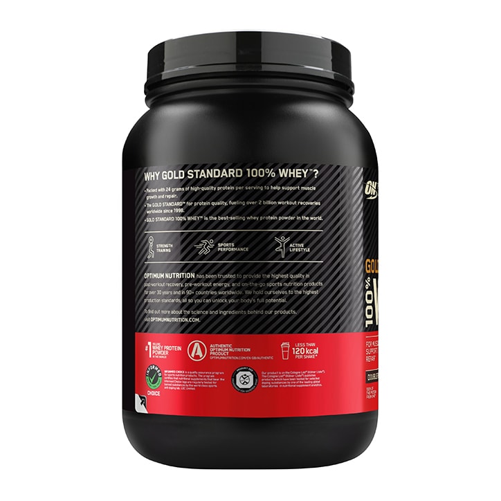 Optimum Nutrition Gold Standard 100% Whey Protein Double Rich Chocolate 899g